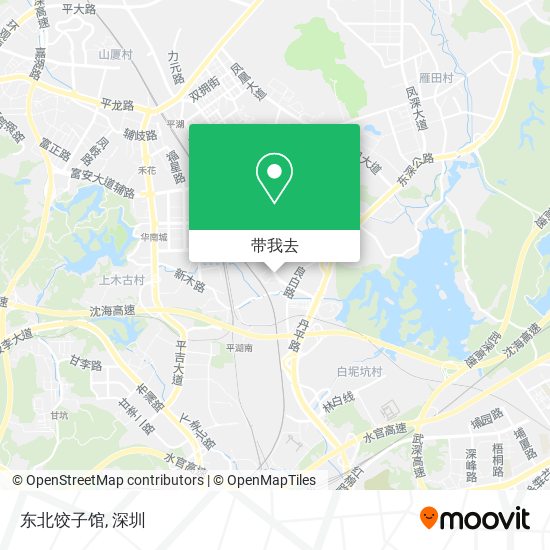 东北饺子馆地图