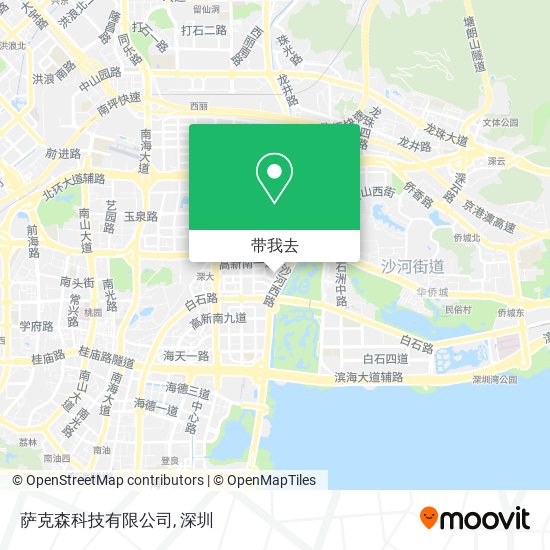 萨克森科技有限公司地图