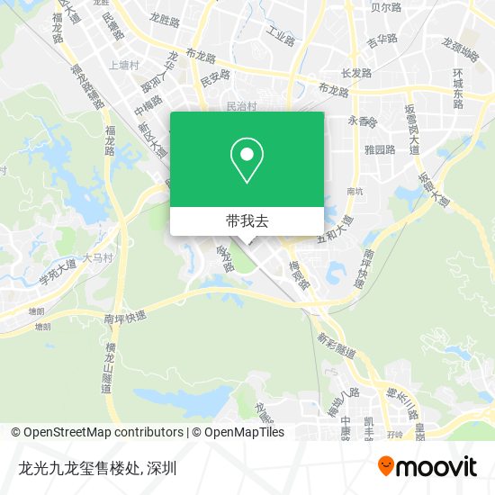 龙光九龙玺售楼处地图