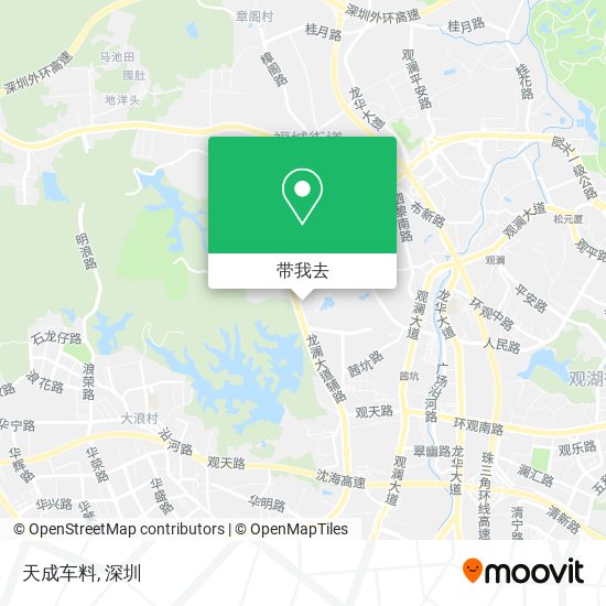 天成车料地图