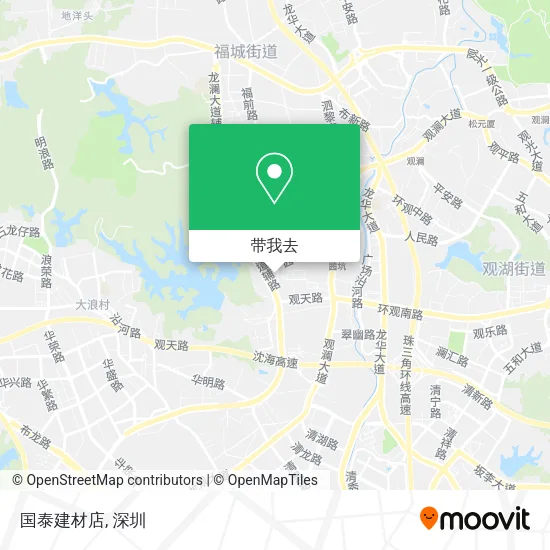 国泰建材店地图