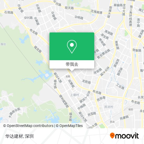华达建材地图