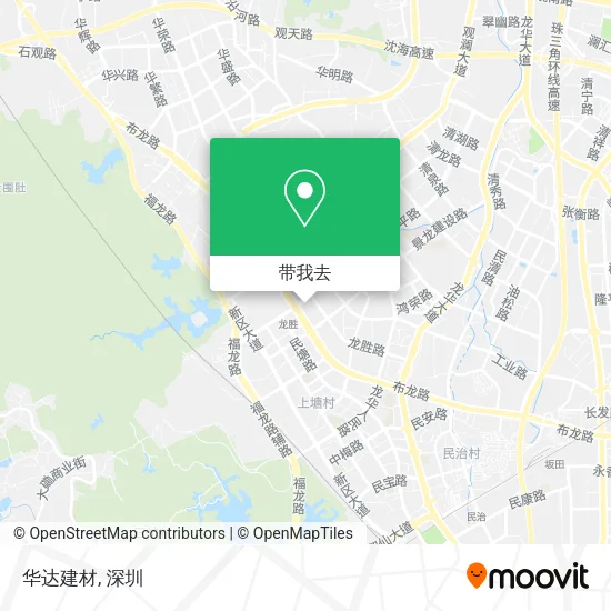 华达建材地图