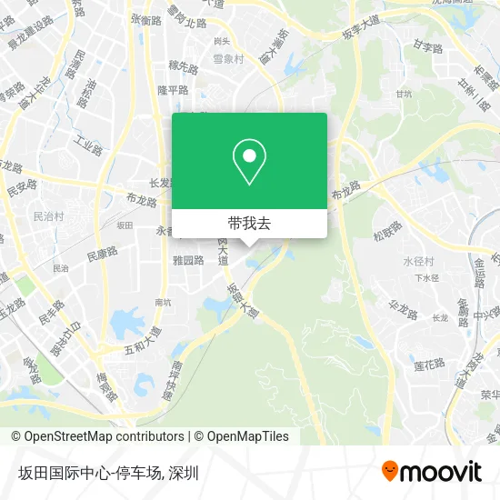 坂田国际中心-停车场地图