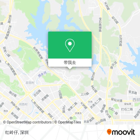 红岭仔地图