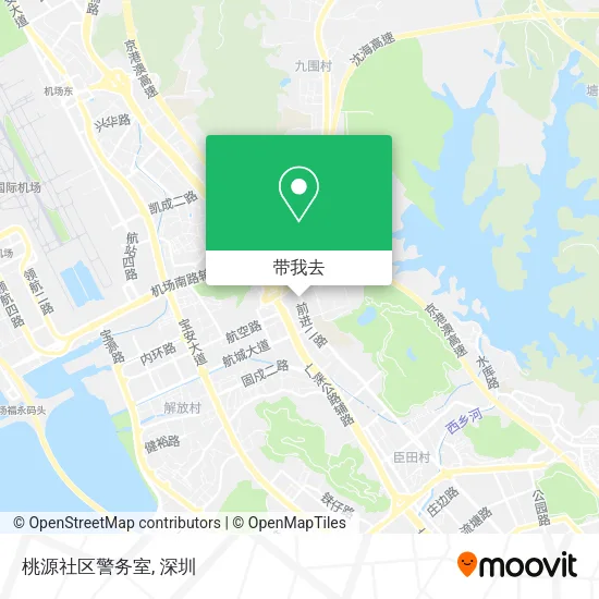 桃源社区警务室地图