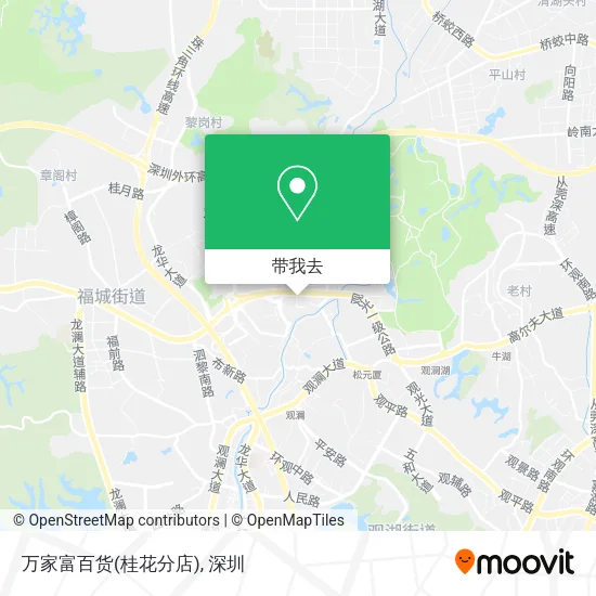 万家富百货(桂花分店)地图
