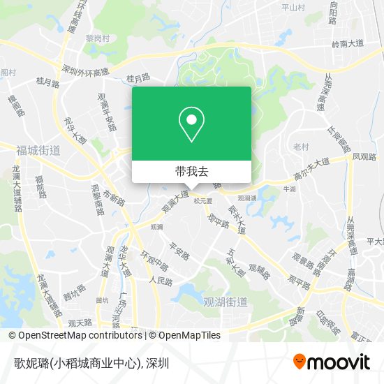 歌妮璐(小稻城商业中心)地图