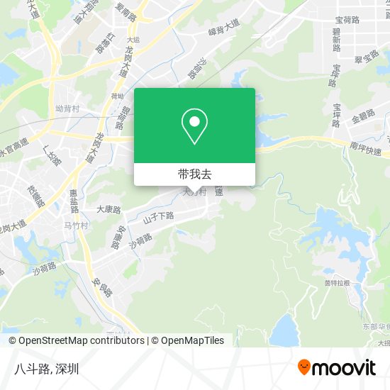 八斗路地图