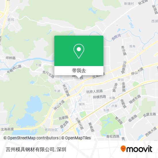 莒州模具钢材有限公司地图