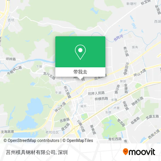 莒州模具钢材有限公司地图