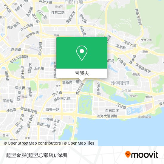 超盟金服(超盟总部店)地图