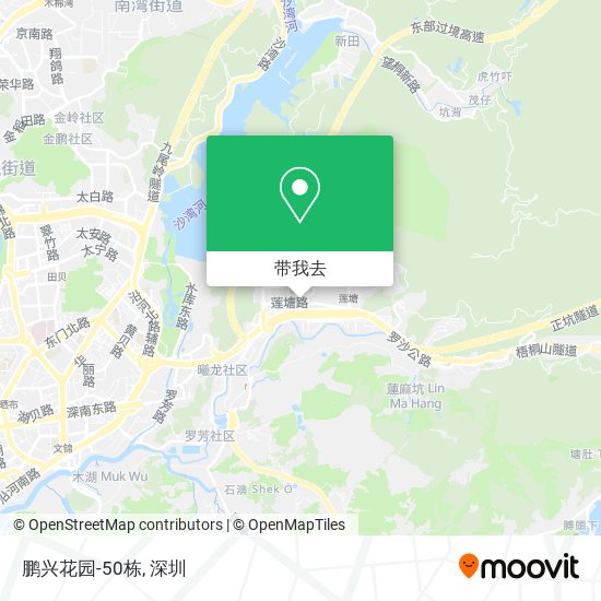 鹏兴花园-50栋地图