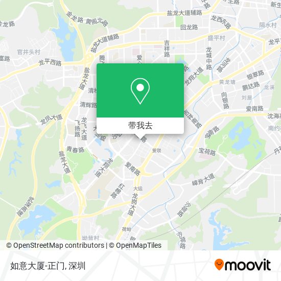 如意大厦-正门地图