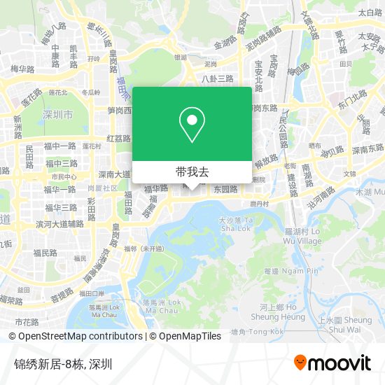 锦绣新居-8栋地图