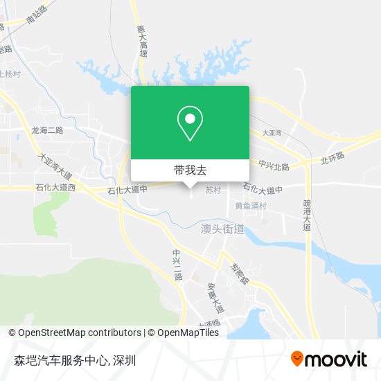 森垲汽车服务中心地图