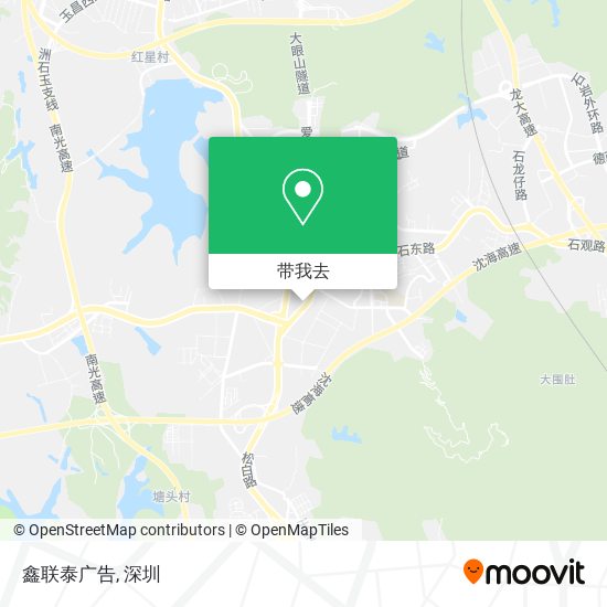 鑫联泰广告地图