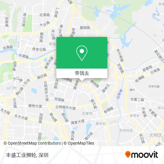 丰盛工业脚轮地图