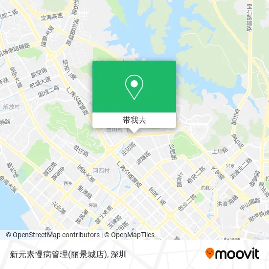 新元素慢病管理(丽景城店)地图