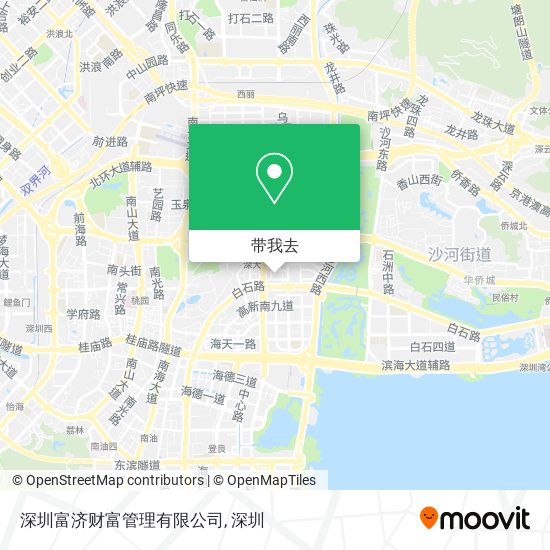 深圳富济财富管理有限公司地图