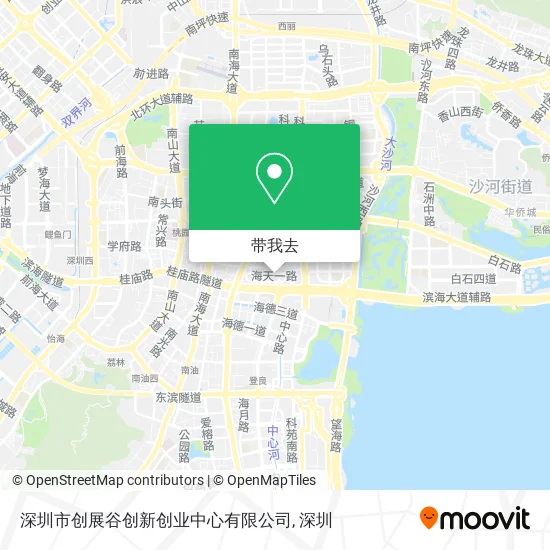 深圳市创展谷创新创业中心有限公司地图