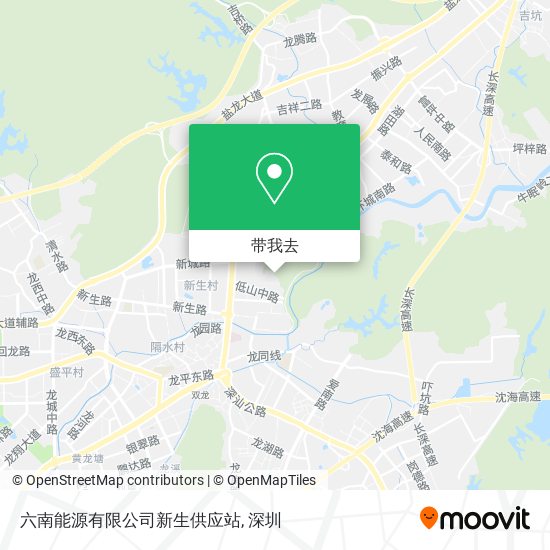 六南能源有限公司新生供应站地图