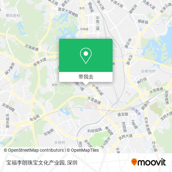 宝福李朗珠宝文化产业园地图