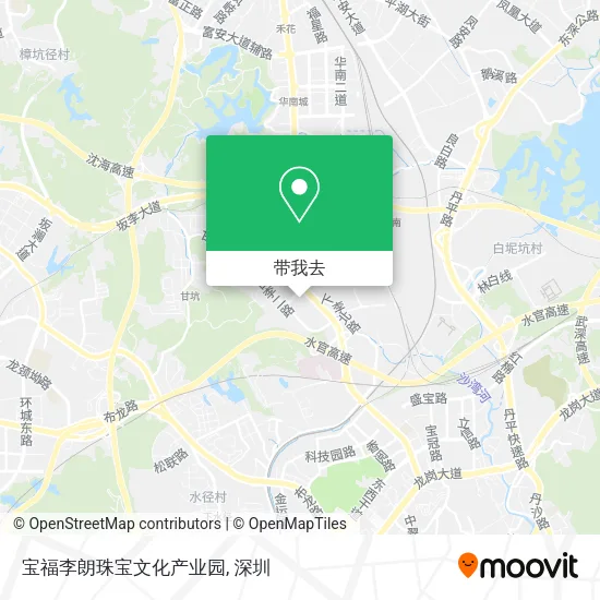宝福李朗珠宝文化产业园地图