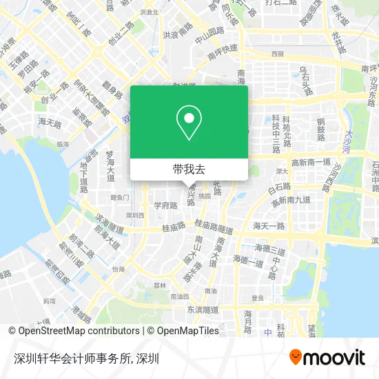 深圳轩华会计师事务所地图