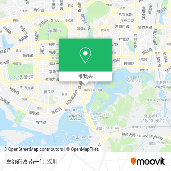 皇御商城-南一门地图