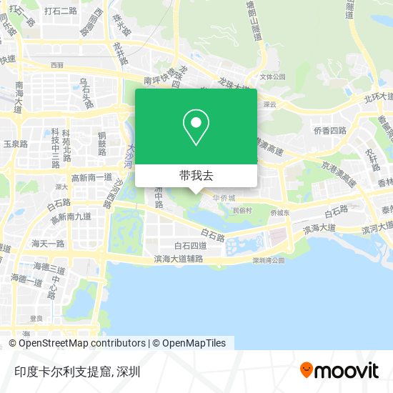 印度卡尔利支提窟地图