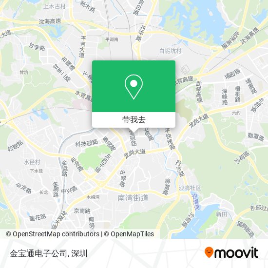 金宝通电子公司地图