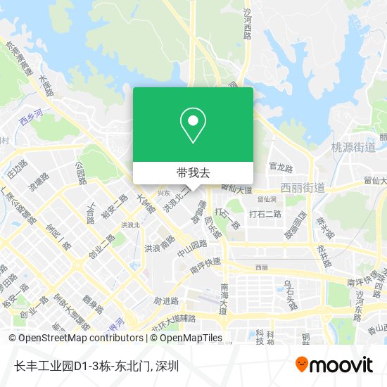 长丰工业园D1-3栋-东北门地图