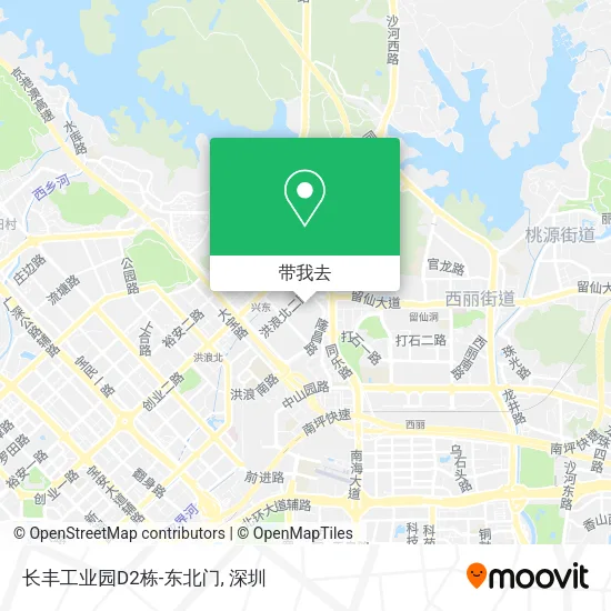 长丰工业园D2栋-东北门地图