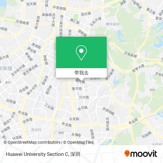 Huawei University Section C地图