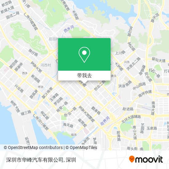 深圳市华峰汽车有限公司地图