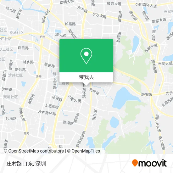 庄村路口东地图