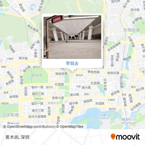 黄木岗地图