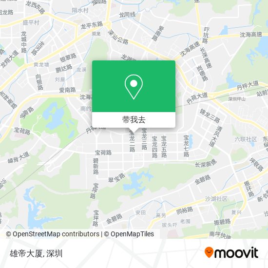 雄帝大厦地图