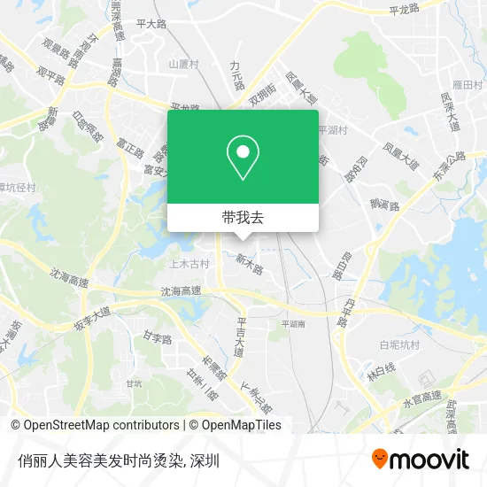 俏丽人美容美发时尚烫染地图