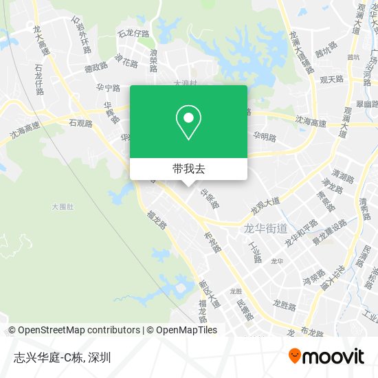 志兴华庭-C栋地图