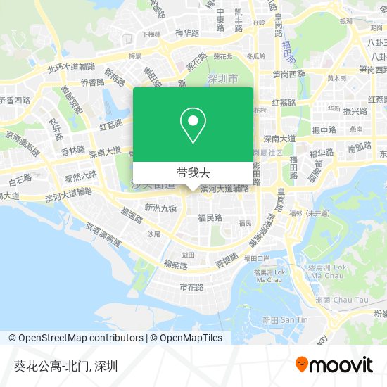 葵花公寓-北门地图