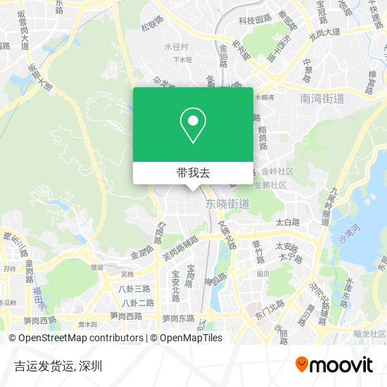 吉运发货运地图