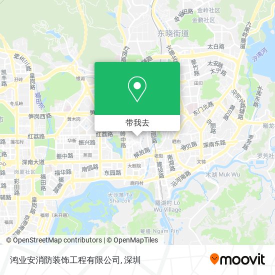鸿业安消防装饰工程有限公司地图