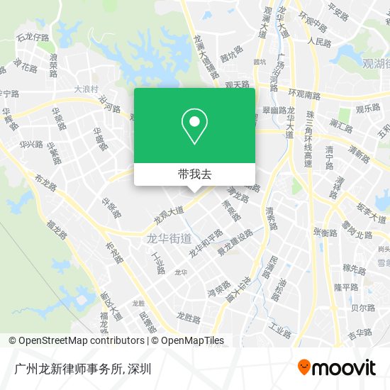 广州龙新律师事务所地图