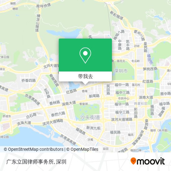 广东立国律师事务所地图