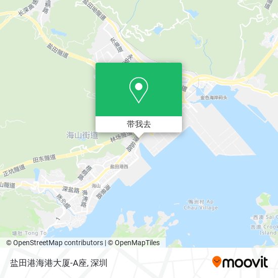 盐田港海港大厦-A座地图