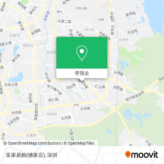 富家易购(塘家店)地图