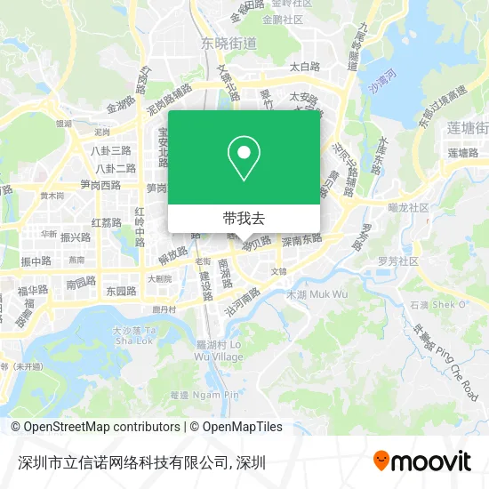 深圳市立信诺网络科技有限公司地图