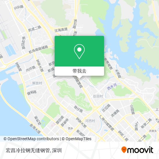 宏昌冷拉钢无缝钢管地图